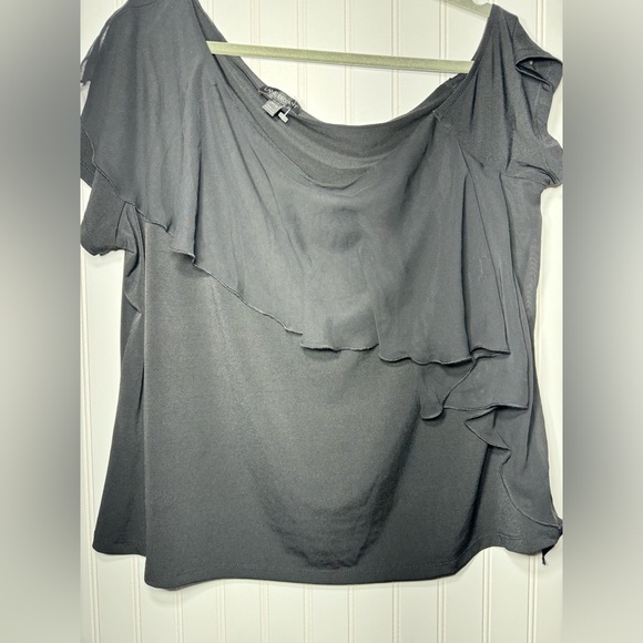 Lane Bryant blouse Size 14/16 black NWOT - Picture 1 of 5